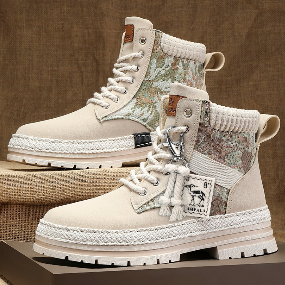 Men's trendy high outdoor shoes-2