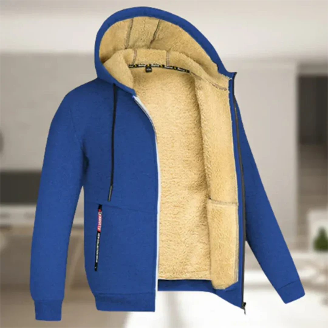 Eckharda | Men's long arm warm jackets | zipper-6