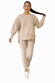 Sweater and leggings set modern and comfortable for women-3