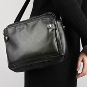 Connor | Waterproof Leather Shoulder Bag