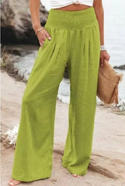MAYA | Loose fit High Waist Trousers