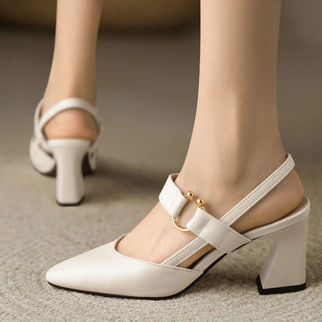 Elegant Orthopedic Comfort Heels for Women - Stylish Supportive Footwear 1