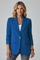 Elegant Women's Blazer with Notched Lapel and Tailored Fit for Professional and Casual Wear 6