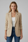 Elegant Women's Blazer with Notched Lapel and Tailored Fit for Professional and Casual Wear 8