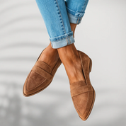 Elegant Women's Loafers - Black or Brown Leather Options, Timeless Style and Comfort for Any Occasion 2