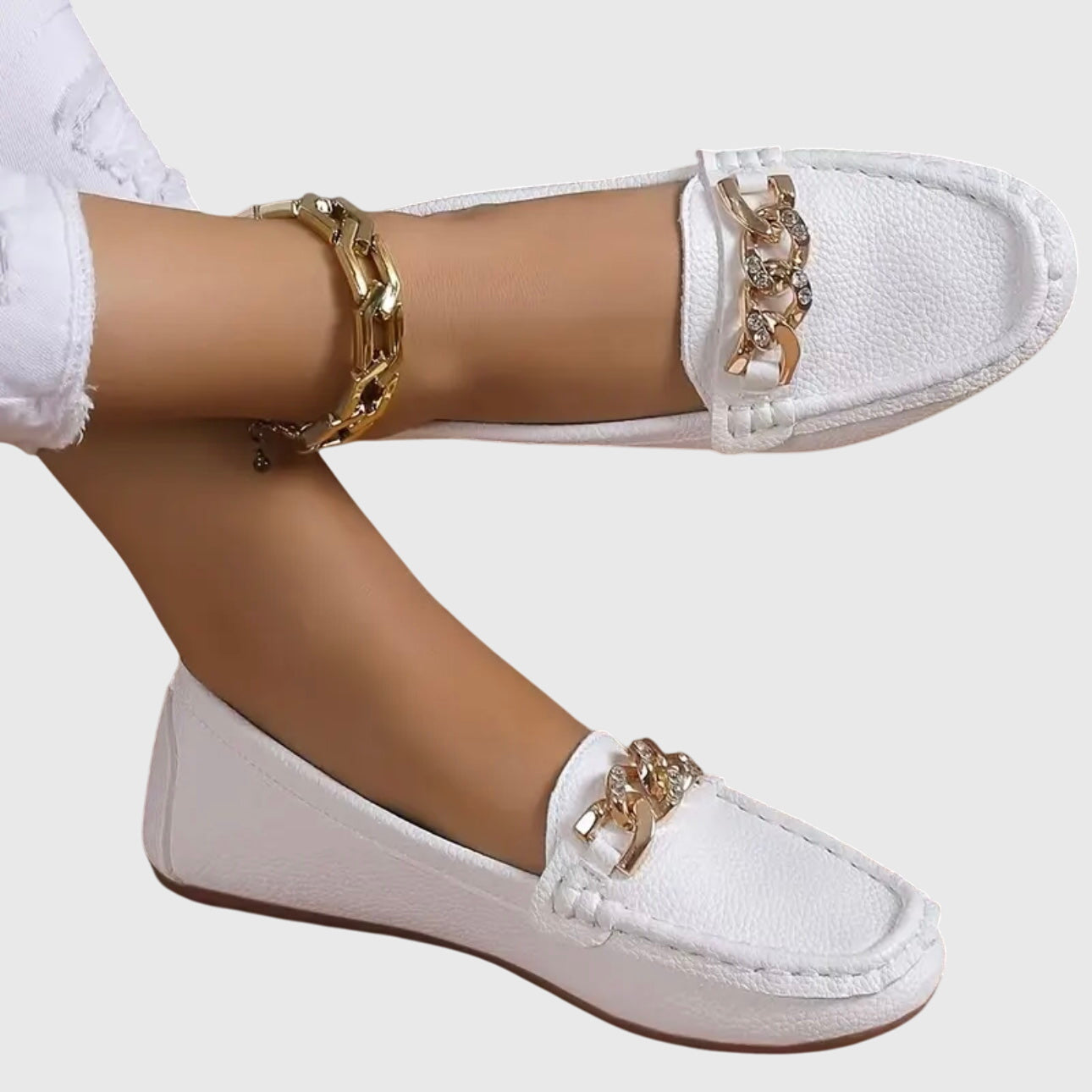 Elegant Women's Orthopedic Black Loafers for All-Day Comfort and Style 0