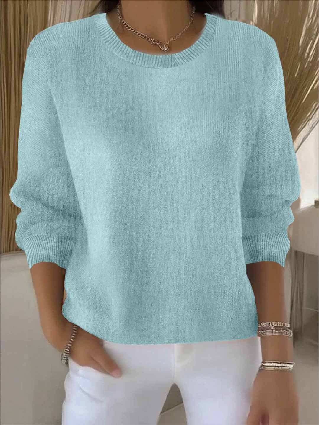 Elegant Women's Sweater for Effortless Style and Comfort - Flattering Fit, Soft Texture, Versatile for Everyday Wear 9