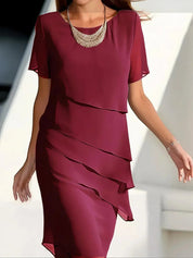 Flattering Women's Maxi Dress - Elegant Summer Dress for Formal Occasions 2