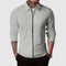 Men’s Zip-Up Sweater – Waffle Knit – Fitted Design – Long Sleeve Casual Wear-4