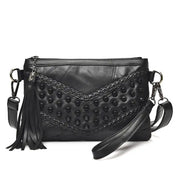 Sanne | Chic Textured Accent Crossbody Clutch