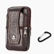 Joris | Vintage Leather Men's Crossbody Fanny Pack with Adjustable Strap