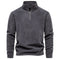 Men's sweatshirts jacket stand up collar-4