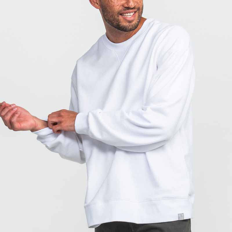 Men’s Sweatshirt – Relaxed Fit – Cotton Blend – Crew Neck – Ribbed Trim – Casual Wear-4