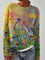 Sweater for women with 3D flower pressure, ideal for women-3