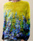 Sweater for women with 3D flower pressure, ideal for women-2