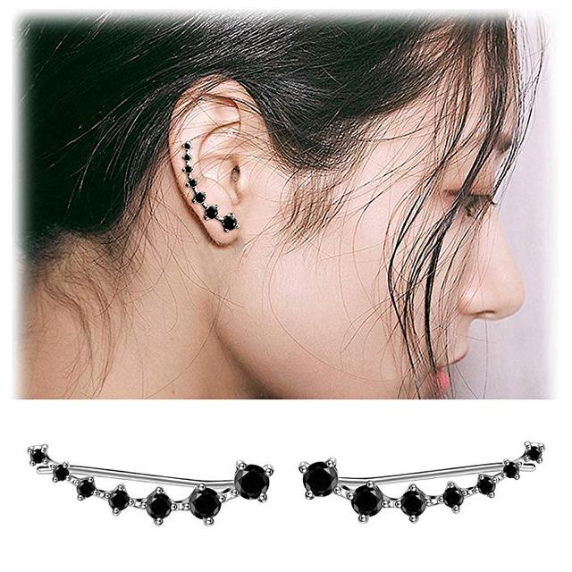 Glamour | Shiny Silver Earrings