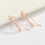 Glamour | Shiny Silver Earrings