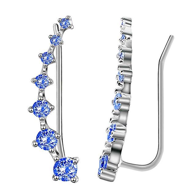 Glamour | Shiny Silver Earrings