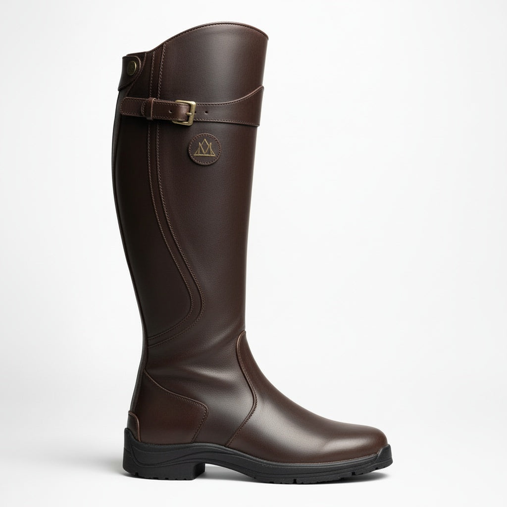 Riding Boots for Women - Stylish Equestrian Riding Boots with Arch Support for All-Day Comfort 0