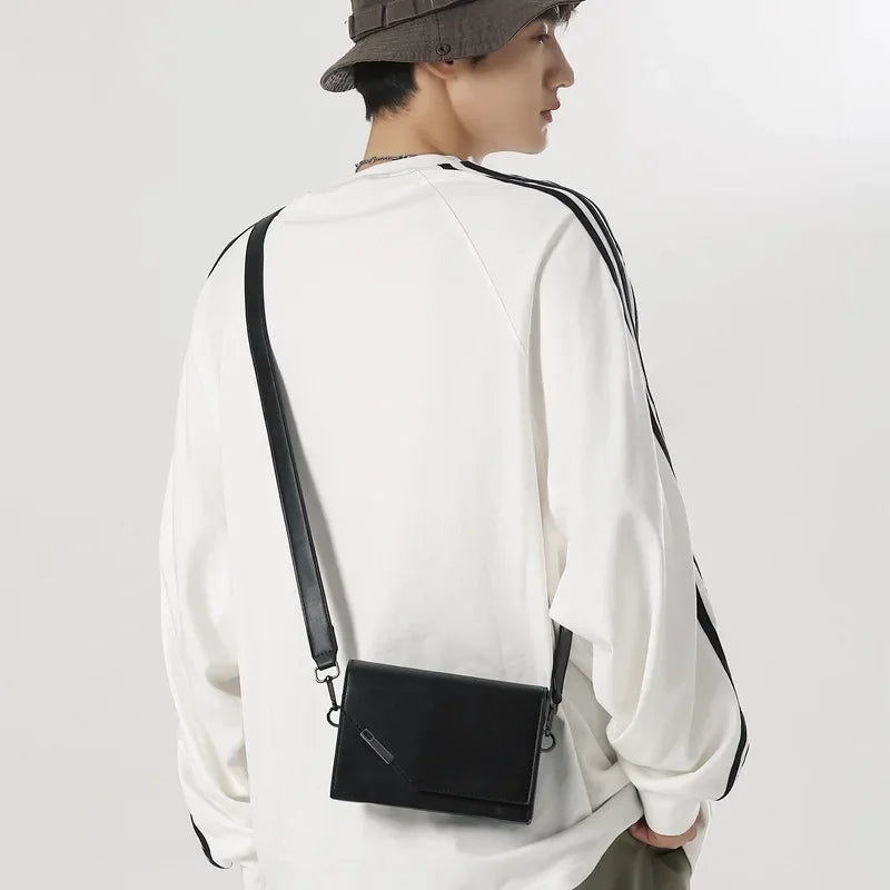 Noah | Simple PU Leather Small Crossbody Sling Bag