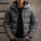 Men's buffer winter zipper jacket | Hood-1