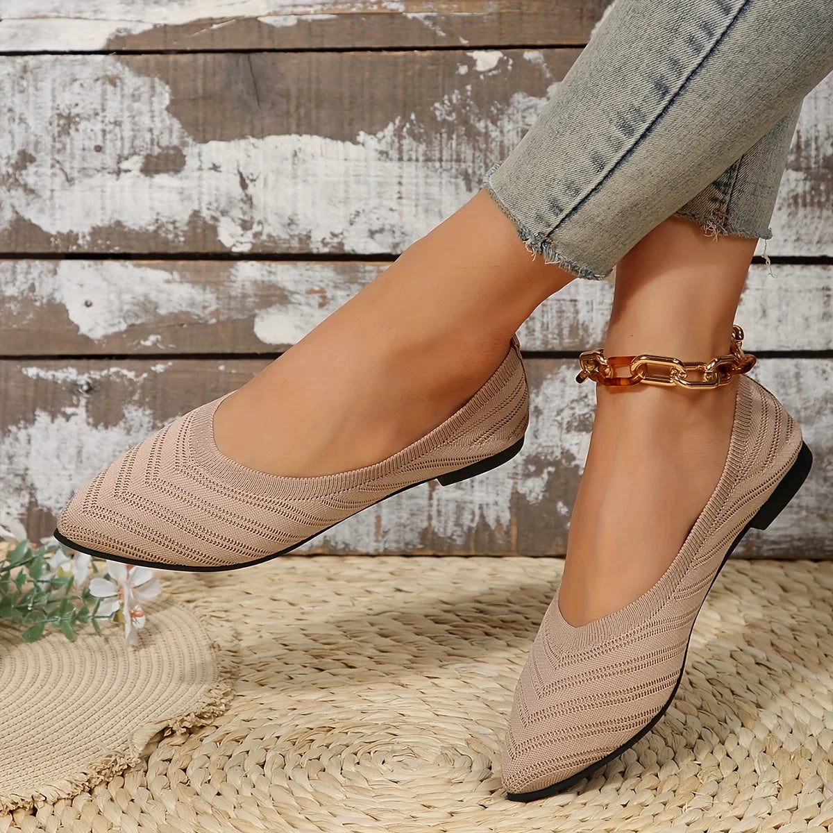 ANNIE | Casual & Breathable Ballet Loafers