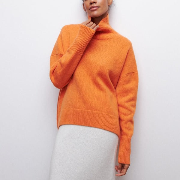 Katrielle | Women's turtleneck sweater | winter-5