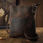 Jasper | Vintage Leather Crossbody Sling Travel Bag