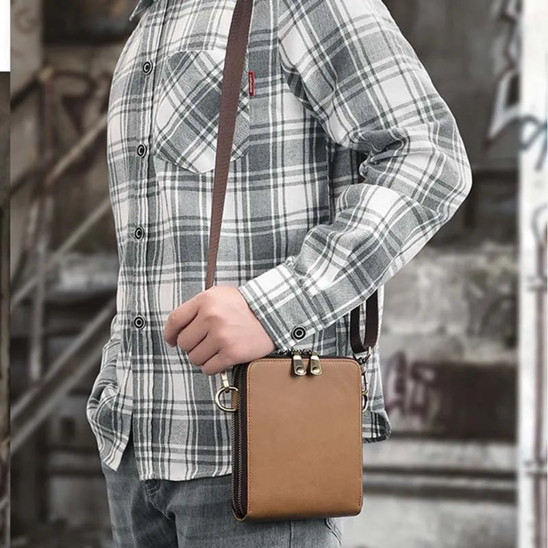 Elias | Retro Shoulder Bag Made of Cow Leather