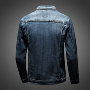 Men's button down the long -sleeved jacket | Convenient-2