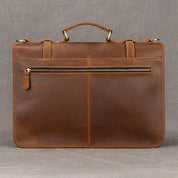 Daniel | Men's Leather Crossbody Messenger Laptop Bag Travel Bag