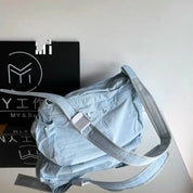 Isabel | Lightweight Waterproof Nylon Crossbody Messenger Bag