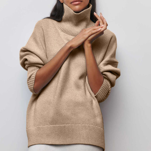 Katrielle | Women's turtleneck sweater | winter-4