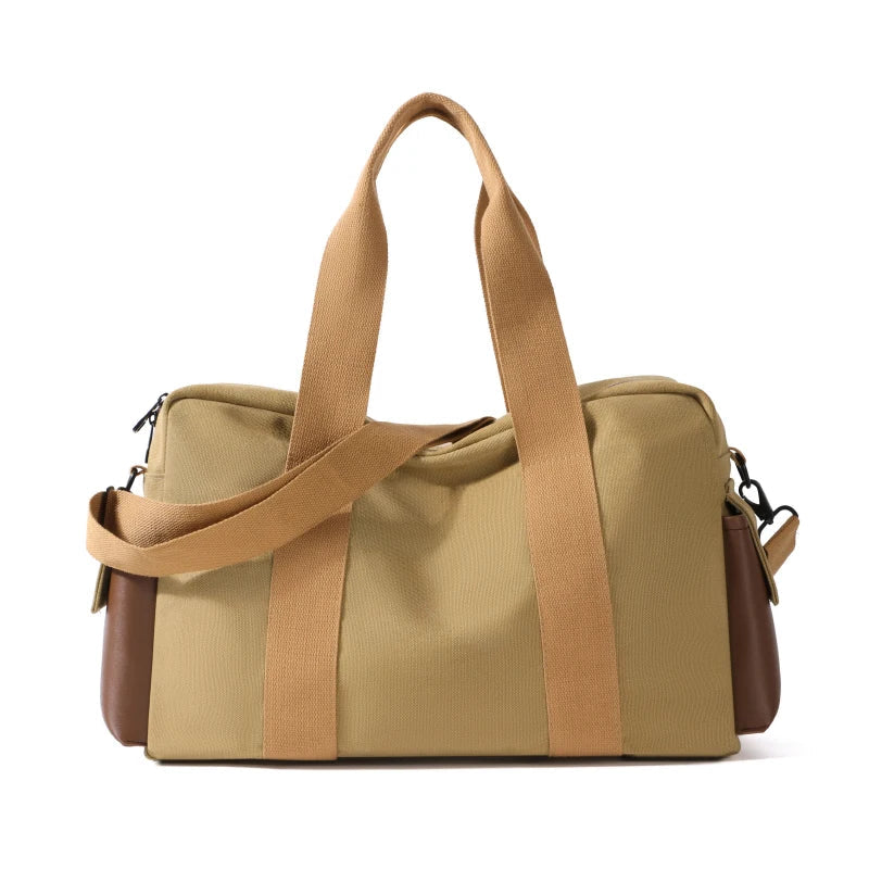 Joris | Large Vintage Canvas Travel Bag Shoulder Bag