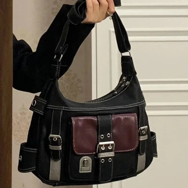 Leila | Vintage PU Leather Women's Crossbody Handbag