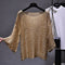 Glamorous sequin sweater for winter fashion-2
