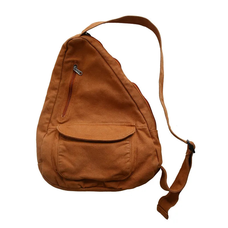 Isla | Women's Canvas Crossbody Messenger Sling Bag