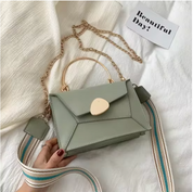 Mila | Geometric Charm Chain Satchel