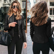 Harriet | Chic Zip-Up Moto Jacket