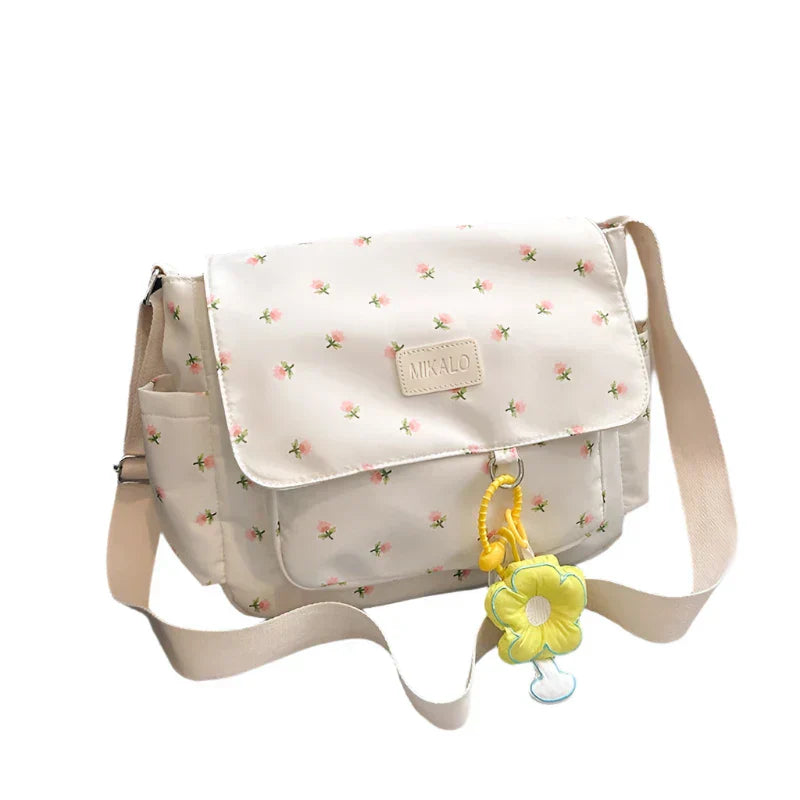Eva | Women's Floral Canvas Shoulder Bag
