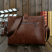 Liam | Retro Business Leather Shoulder Bag