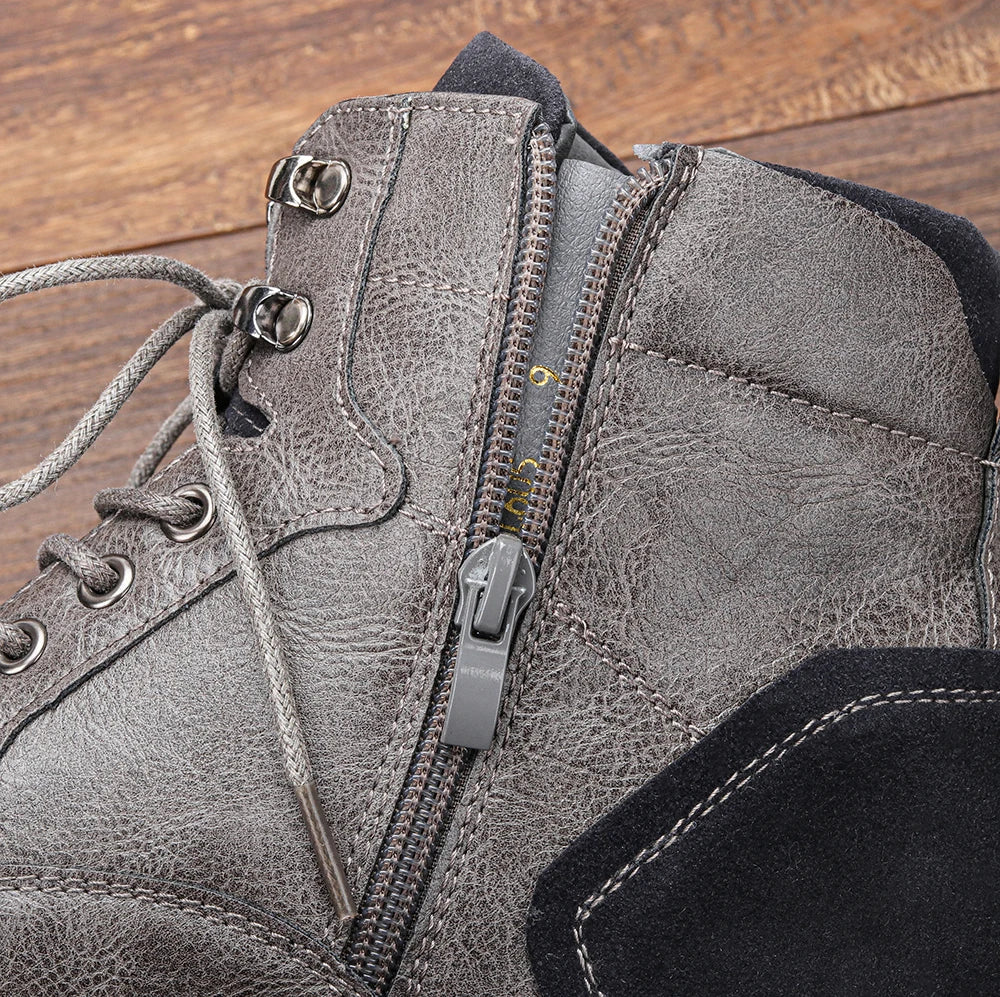 Bruce | Rugged Lace-Up Boots