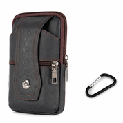 Joris | Vintage Leather Men's Crossbody Fanny Pack with Adjustable Strap