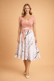 VIVIAN | Vibrant Eye-Catching Dress Set
