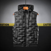 Luca Hooded Bodywarmer | Stylish Quilted Vest for Men