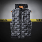 Luca Hooded Bodywarmer | Stylish Quilted Vest for Men
