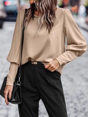 Adrianna | Sophisticated Long-Sleeve Blouse