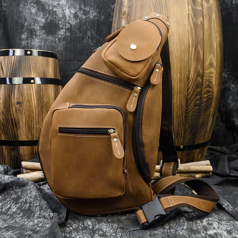Milan | Frontier Leather Shoulder Bag