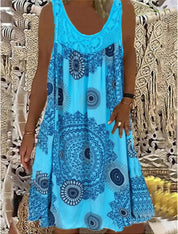 LEILANY | Sleeveless Plus Size Summer Dress