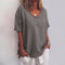 White Loose Blouse for Women - Elegant Summer Top with Flattering Fit and Lightweight Comfort 1
